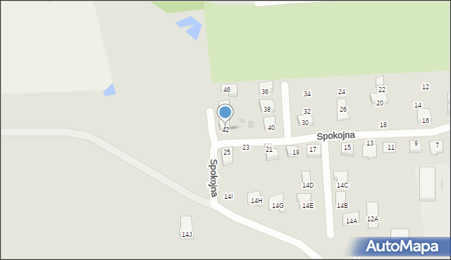 Skarszewy, Spokojna, 42, mapa Skarszewy