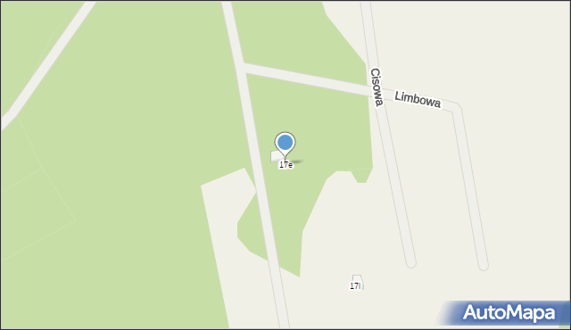 Słajszewo, Spacerowa, 17e, mapa Słajszewo