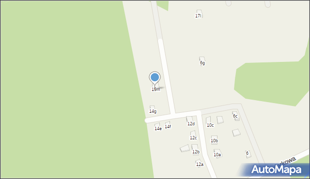 Słajszewo, Spacerowa, 19m, mapa Słajszewo