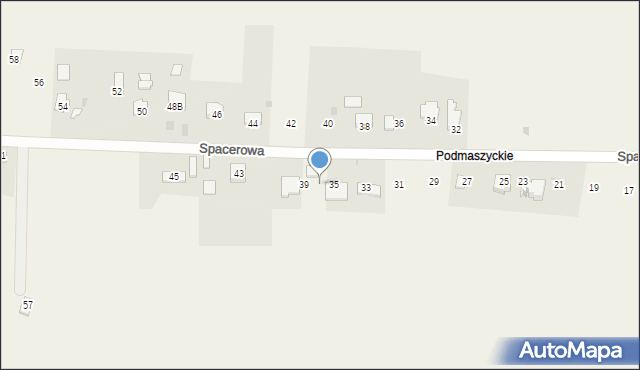 Smardzowice, Spacerowa, 37, mapa Smardzowice