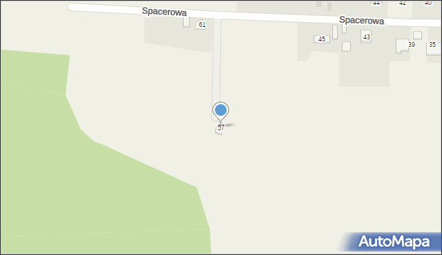 Smardzowice, Spacerowa, 57, mapa Smardzowice