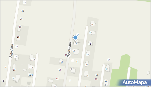Sobolewo, Spacerowa, 15, mapa Sobolewo