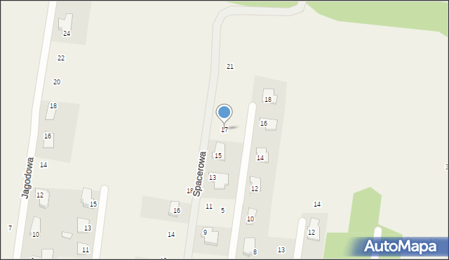 Sobolewo, Spacerowa, 17, mapa Sobolewo