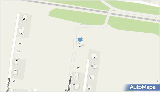 Sobolewo, Spacerowa, 21, mapa Sobolewo