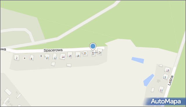 Sobowidz, Spacerowa, 22, mapa Sobowidz