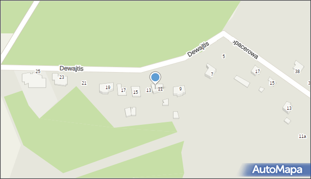 Sochaczew, Spacerowa, 21, mapa Sochaczew