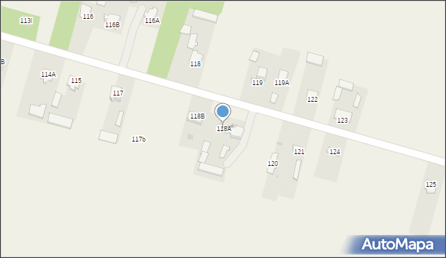 Spiczyn, Spiczyn, 118A, mapa Spiczyn