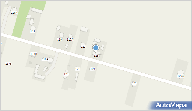 Spiczyn, Spiczyn, 123, mapa Spiczyn