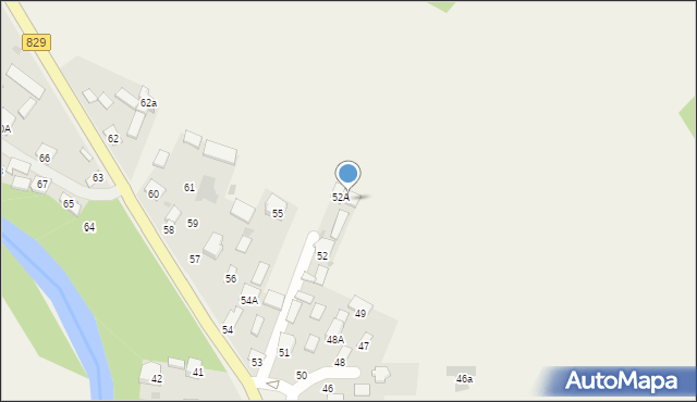 Spiczyn, Spiczyn, 52b, mapa Spiczyn