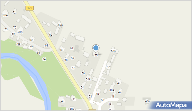 Spiczyn, Spiczyn, 55, mapa Spiczyn