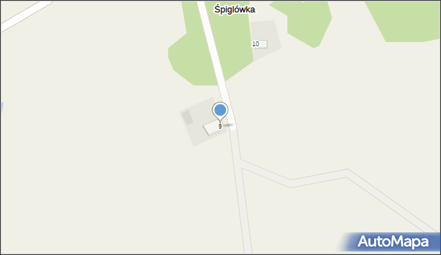 Śpiglówka, Śpiglówka, 9, mapa Śpiglówka