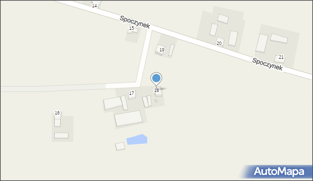 Spoczynek, Spoczynek, 18, mapa Spoczynek