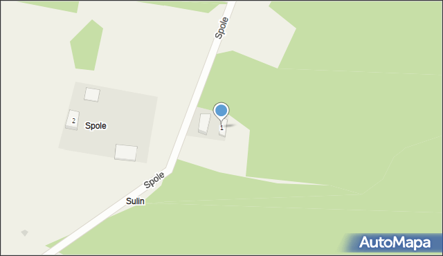 Spole, Spole, 1, mapa Spole