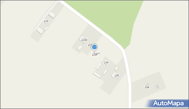 Sporniak, Sporniak, 103f, mapa Sporniak