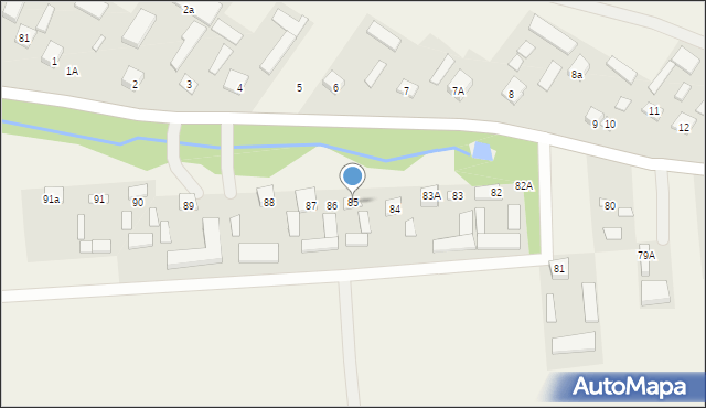 Sporniak, Sporniak, 85, mapa Sporniak