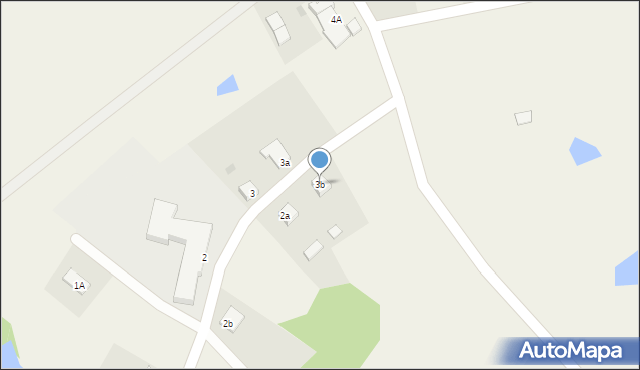 Spręcowo, Spręcowo, 3b, mapa Spręcowo