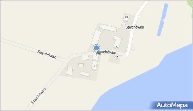 Spychowo, Spychówko, 4, mapa Spychowo