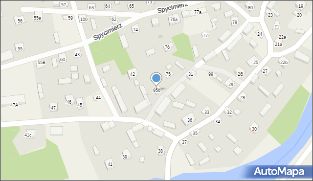 Spycimierz, Spycimierz, 95b, mapa Spycimierz