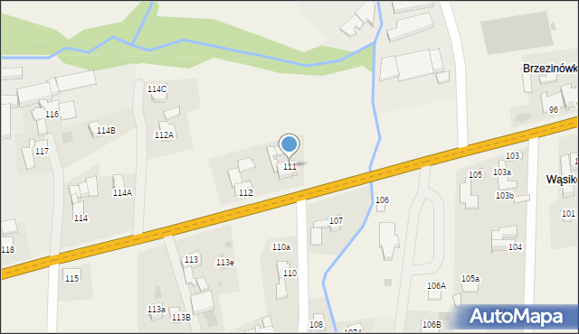 Spytkowice, Spytkowice, 111, mapa Spytkowice