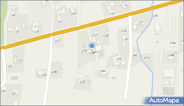 Spytkowice, Spytkowice, 113B, mapa Spytkowice