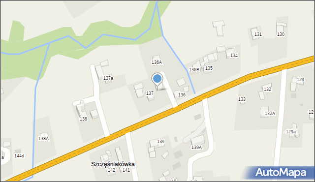 Spytkowice, Spytkowice, 137b, mapa Spytkowice