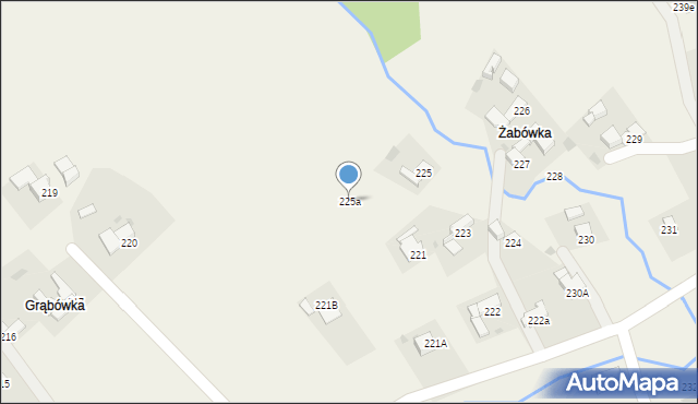 Spytkowice, Spytkowice, 225a, mapa Spytkowice