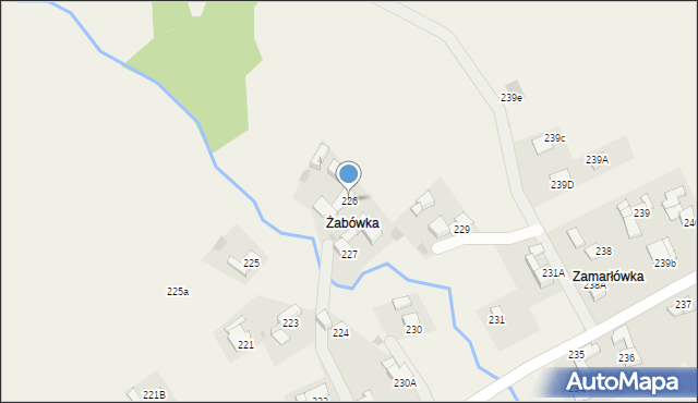 Spytkowice, Spytkowice, 226, mapa Spytkowice