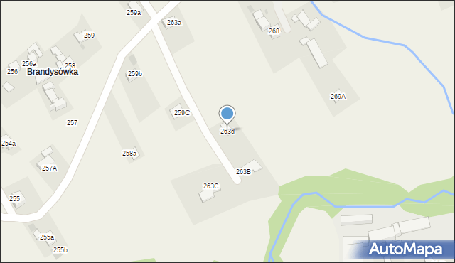 Spytkowice, Spytkowice, 263d, mapa Spytkowice