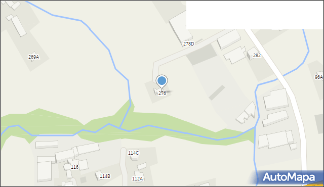 Spytkowice, Spytkowice, 276, mapa Spytkowice