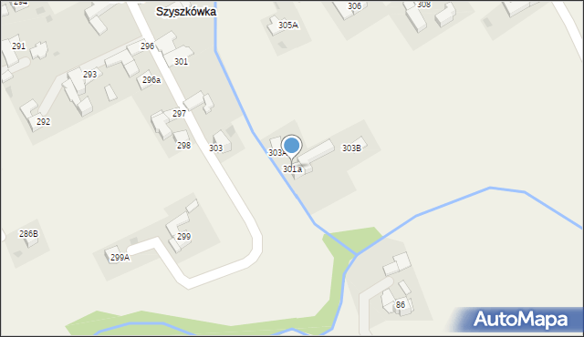 Spytkowice, Spytkowice, 301a, mapa Spytkowice