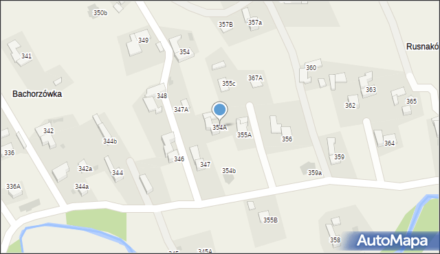 Spytkowice, Spytkowice, 354A, mapa Spytkowice