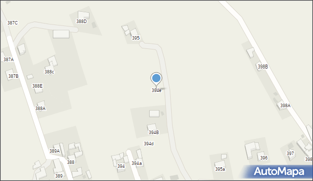 Spytkowice, Spytkowice, 394e, mapa Spytkowice