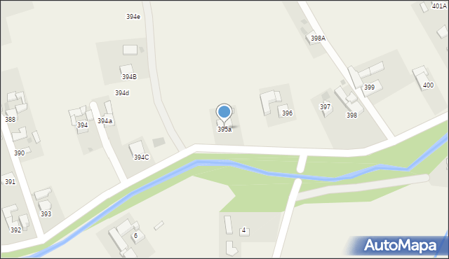 Spytkowice, Spytkowice, 395a, mapa Spytkowice