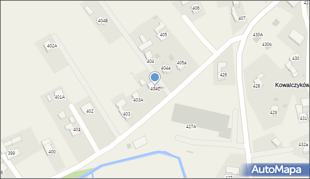 Spytkowice, Spytkowice, 404C, mapa Spytkowice