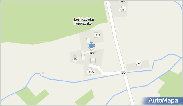 Spytkowice, Spytkowice, 416, mapa Spytkowice