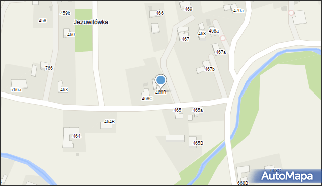 Spytkowice, Spytkowice, 468B, mapa Spytkowice