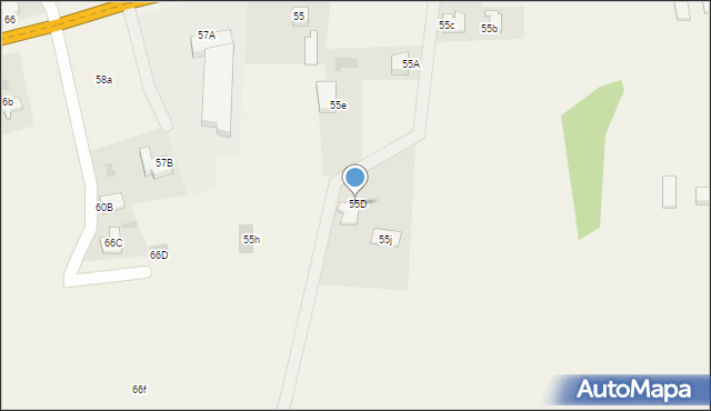 Spytkowice, Spytkowice, 55D, mapa Spytkowice