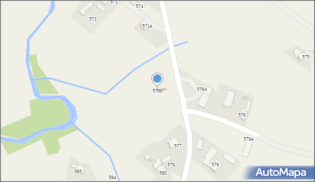 Spytkowice, Spytkowice, 576b, mapa Spytkowice