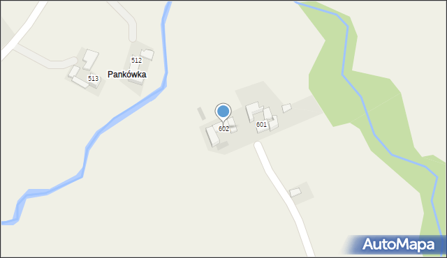 Spytkowice, Spytkowice, 602, mapa Spytkowice