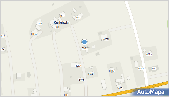 Spytkowice, Spytkowice, 606a, mapa Spytkowice