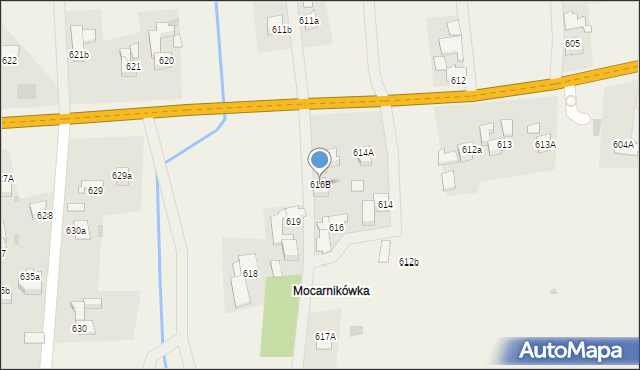 Spytkowice, Spytkowice, 616B, mapa Spytkowice