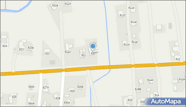 Spytkowice, Spytkowice, 620, mapa Spytkowice