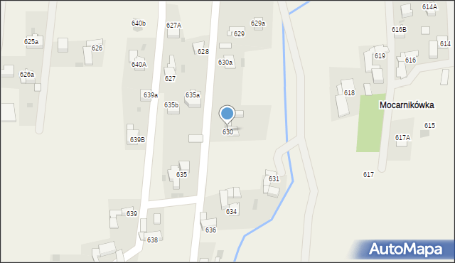 Spytkowice, Spytkowice, 630, mapa Spytkowice