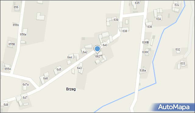 Spytkowice, Spytkowice, 641, mapa Spytkowice