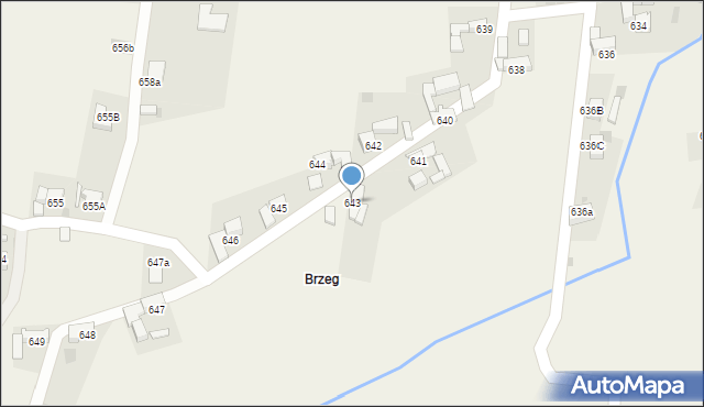 Spytkowice, Spytkowice, 643, mapa Spytkowice