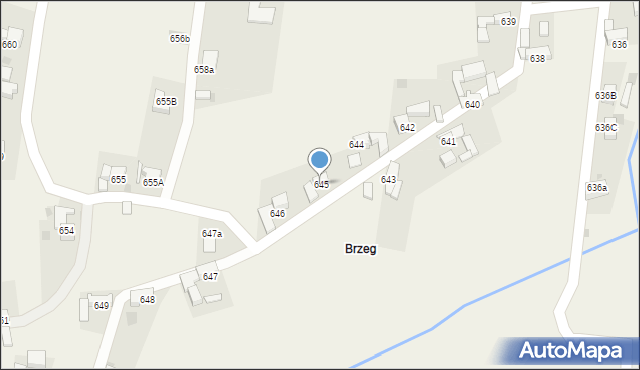 Spytkowice, Spytkowice, 645, mapa Spytkowice