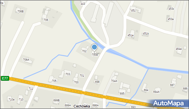 Spytkowice, Spytkowice, 700a, mapa Spytkowice