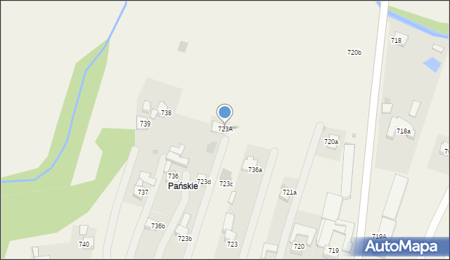 Spytkowice, Spytkowice, 723A, mapa Spytkowice