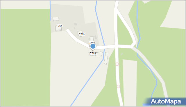 Spytkowice, Spytkowice, 756A, mapa Spytkowice