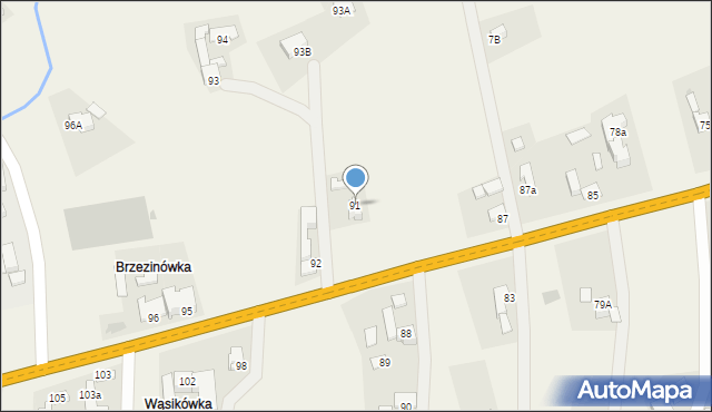 Spytkowice, Spytkowice, 91, mapa Spytkowice